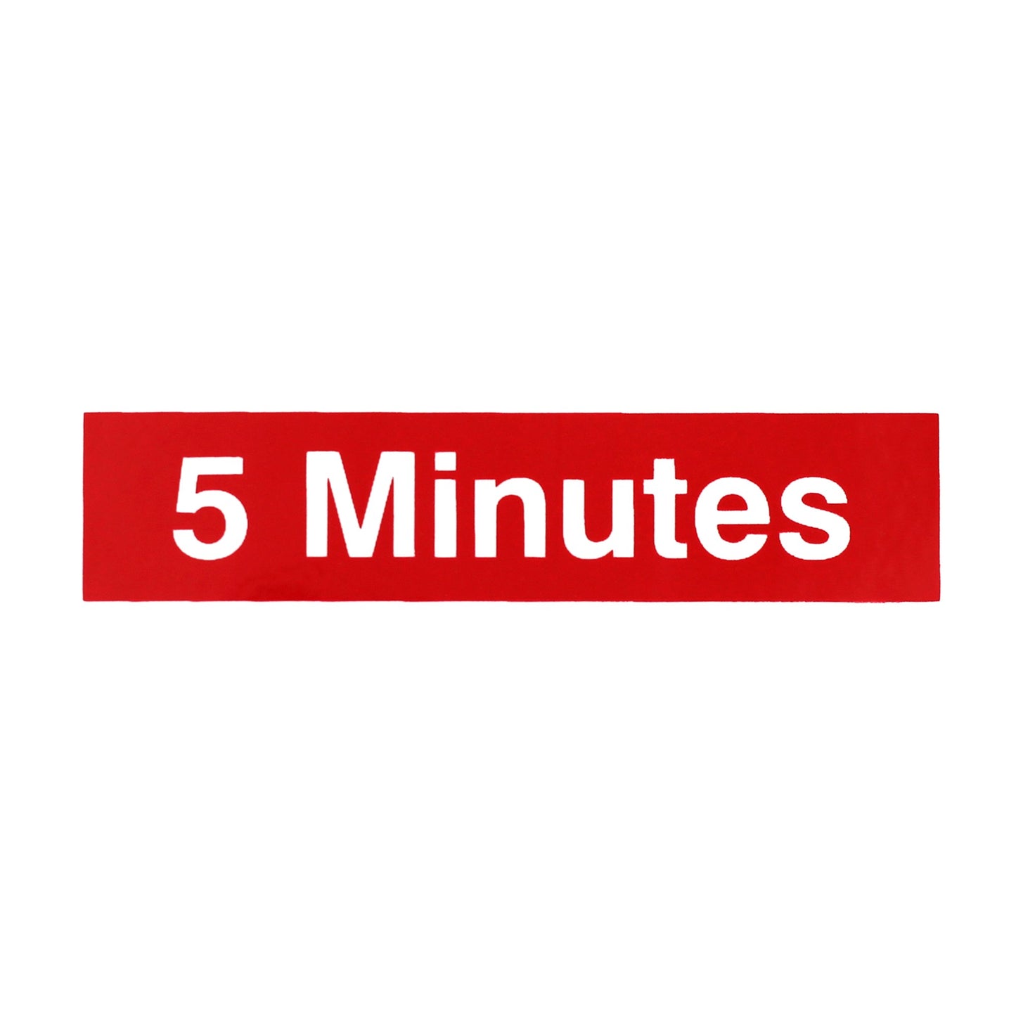 Minute Time Decal