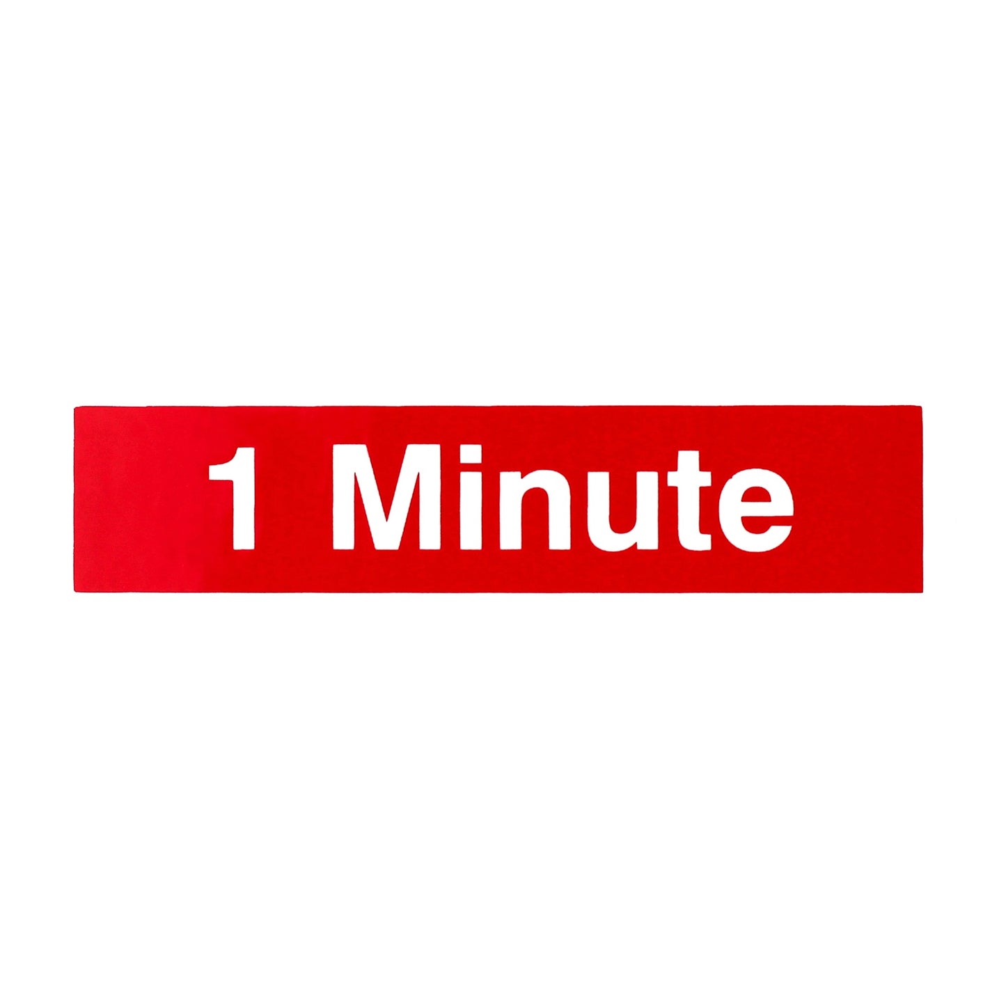 Minute Time Decal