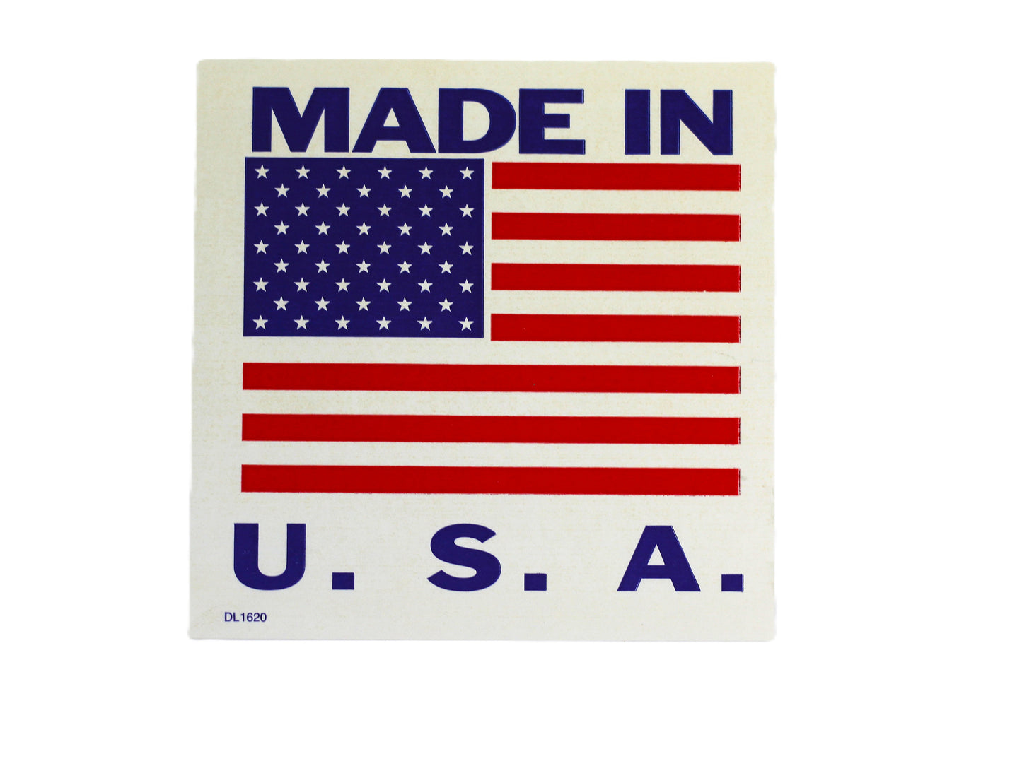 Made in USA 4" x 4" Sticker