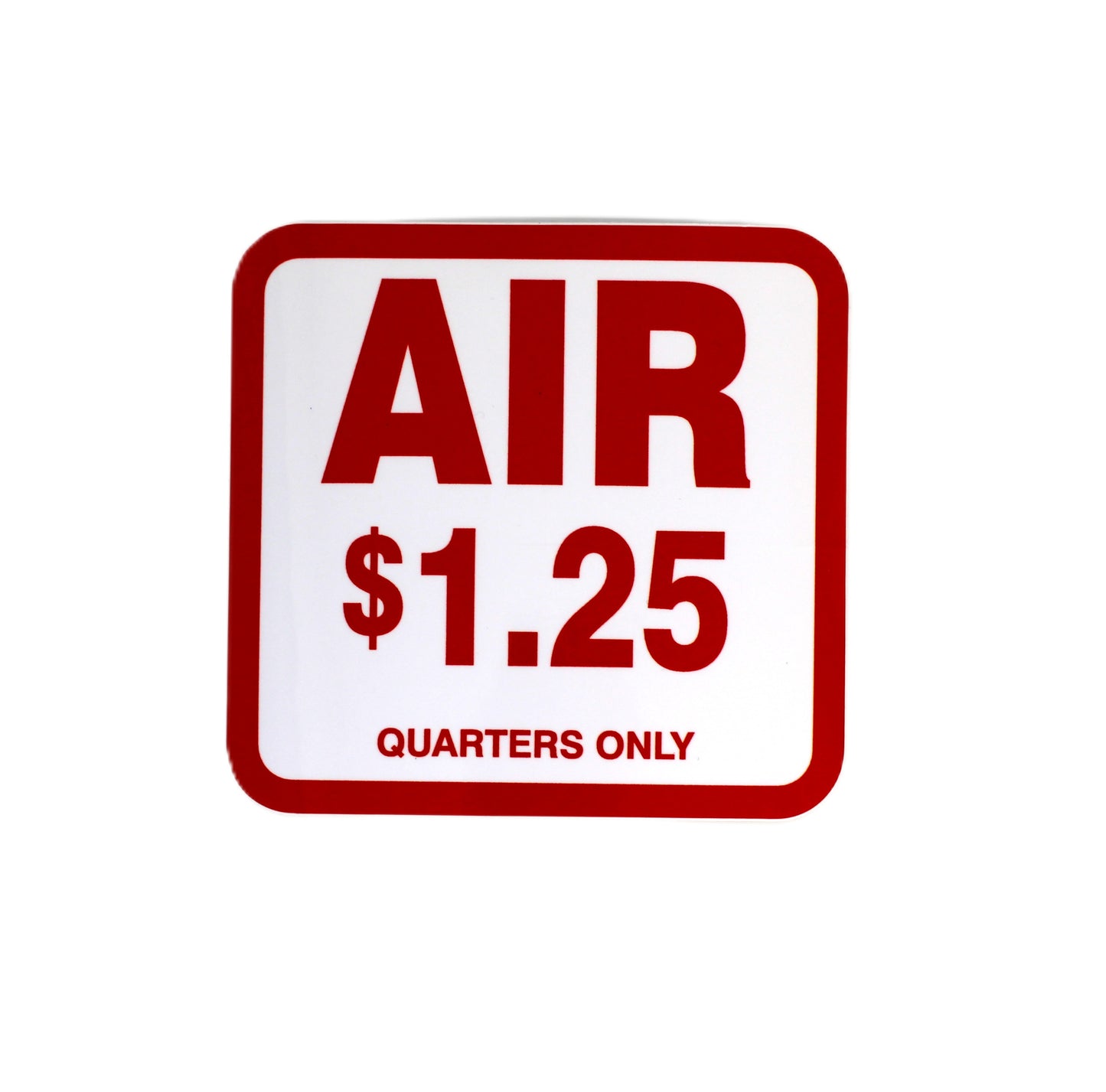 Square Air $1.25 Decal