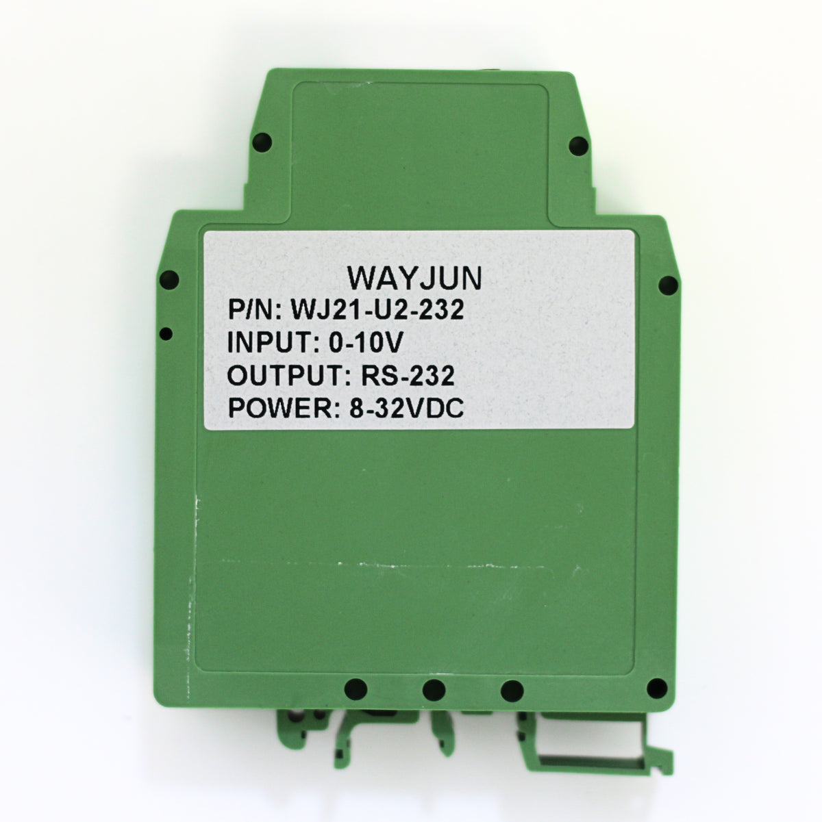 Wayjun WJ21-U2-232 Signal Converter | 0–10V Input to RS-232 Output