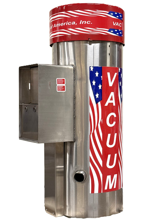 Coin and Credit Card Vacuum Machine