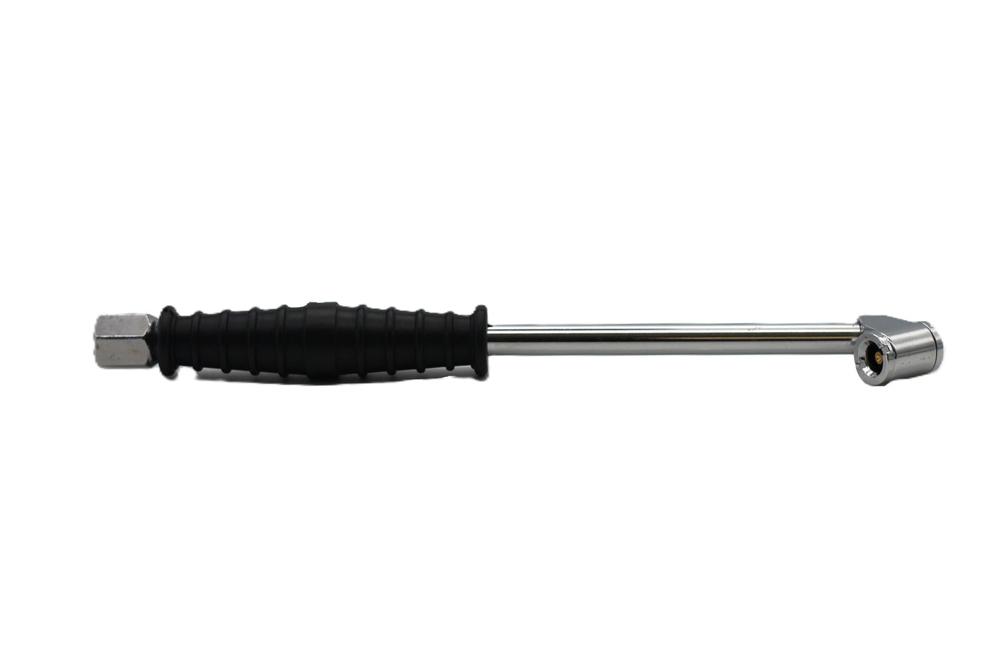Air Chuck Tire Inflator, 9" Long Reach, Angled Dual Head