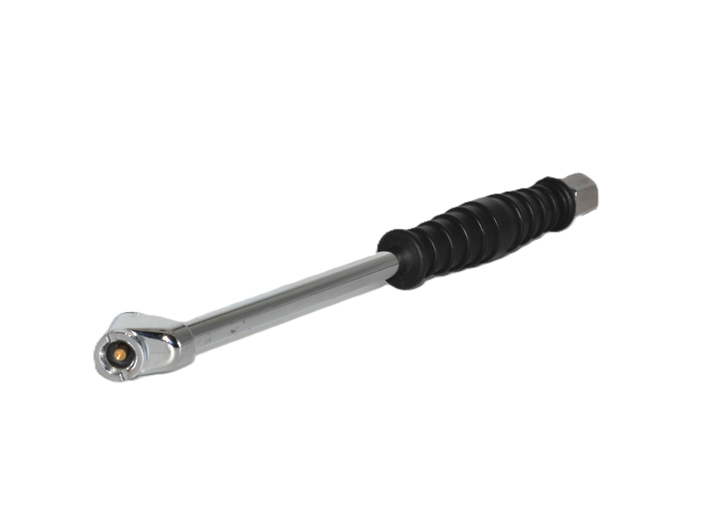 Air Chuck Tire Inflator, 9" Long Reach, Angled Dual Head
