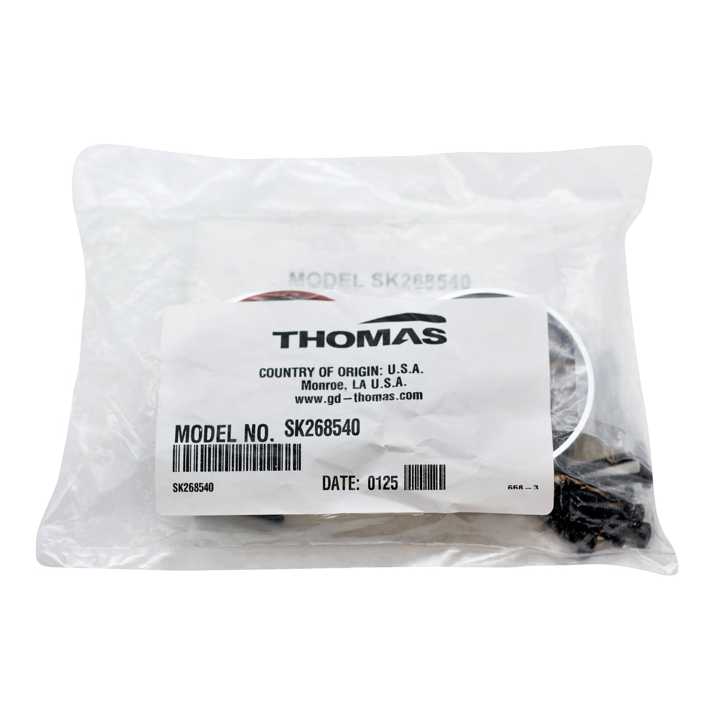 Thomas Compressor 2685 Rebuild Kit