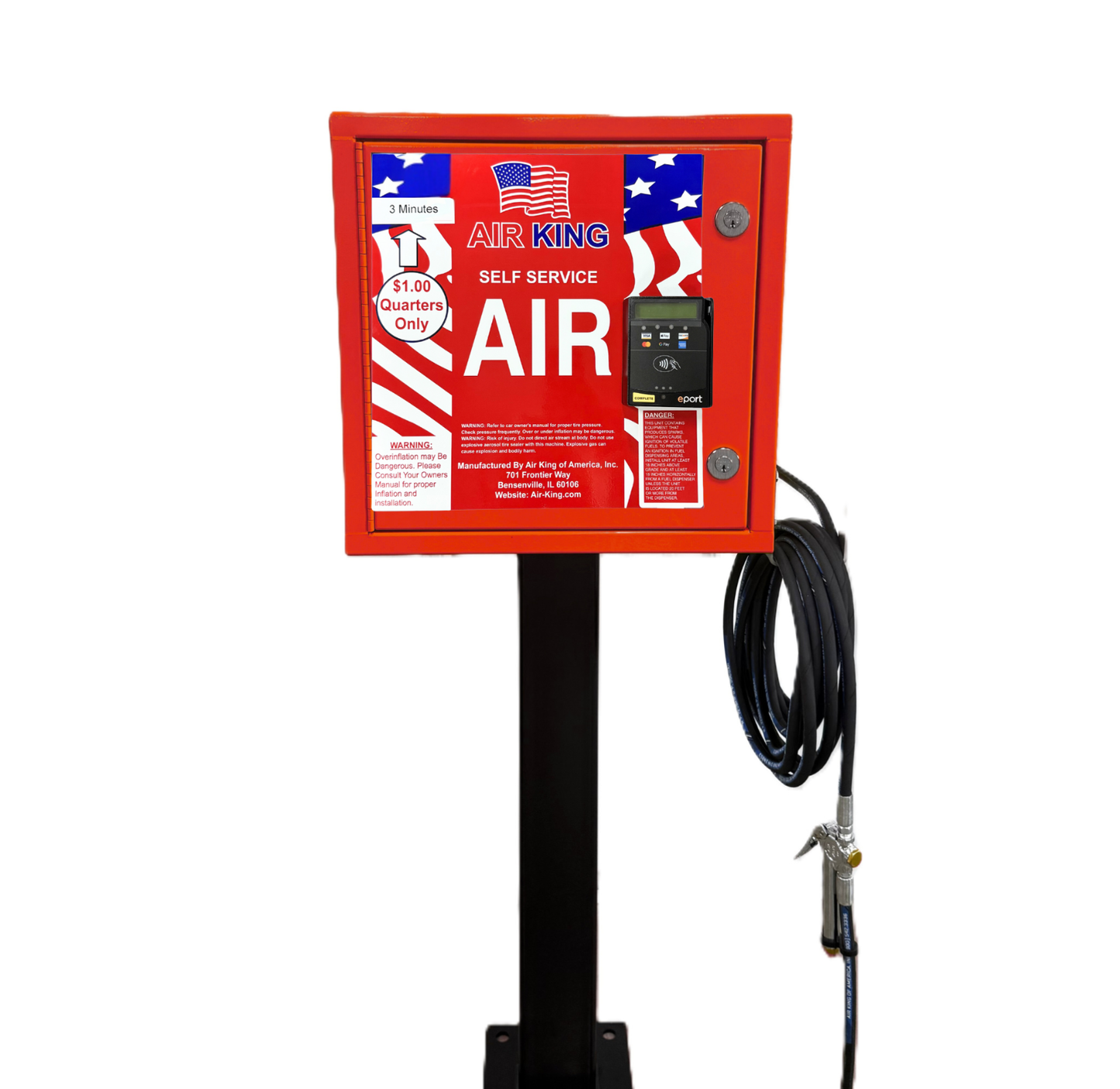 Coin and Credit Card Air Machine