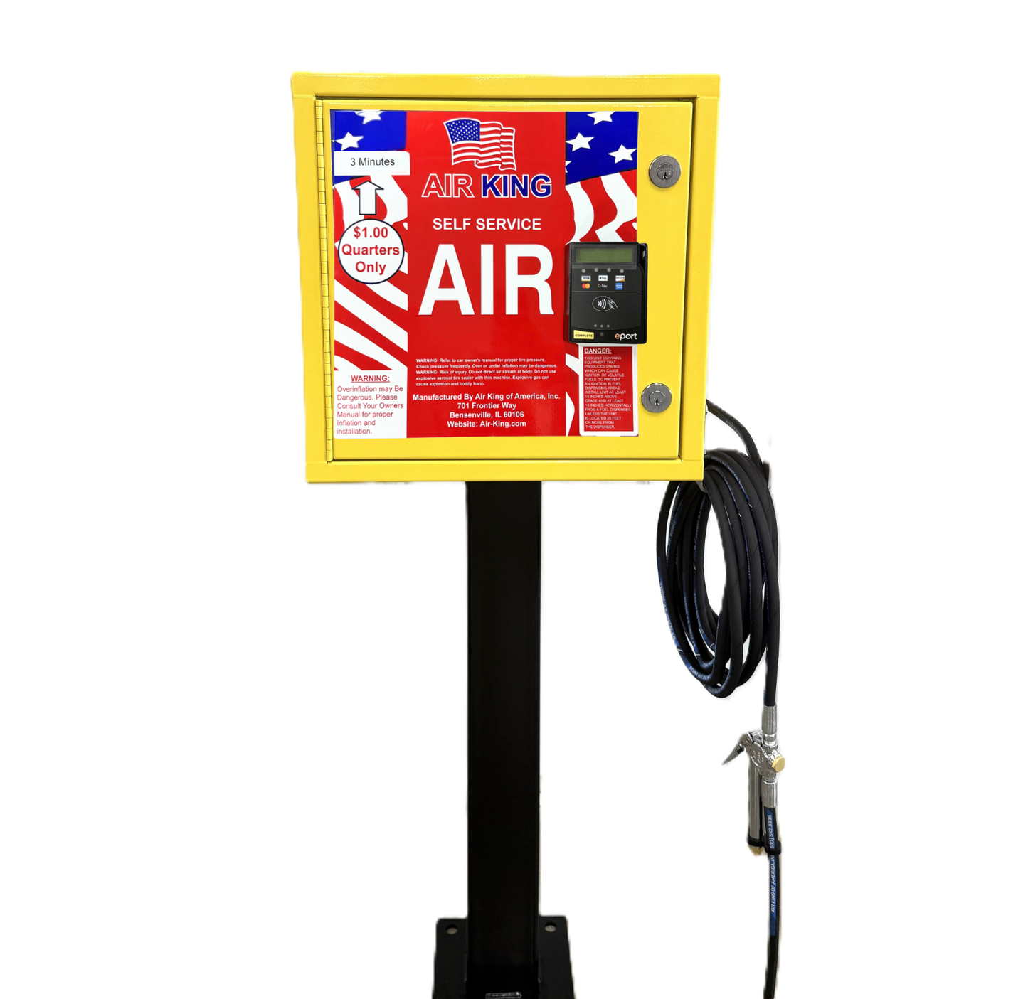 Coin and Credit Card Air Machine